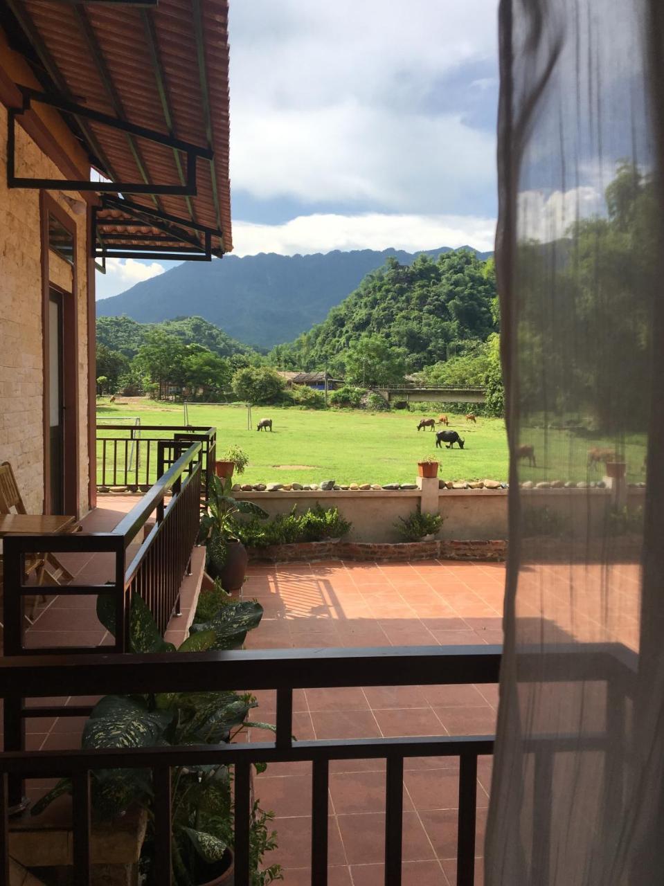 Mai Chau Xanh Bungalow Exterior photo